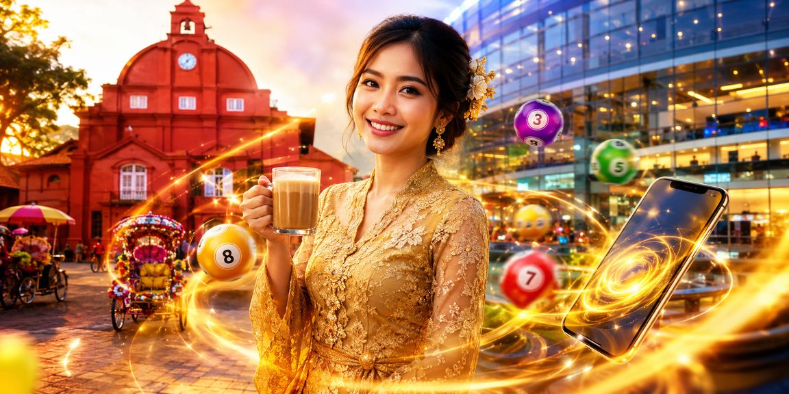 Aktiviti loteri bergaya kebaya di Melaka